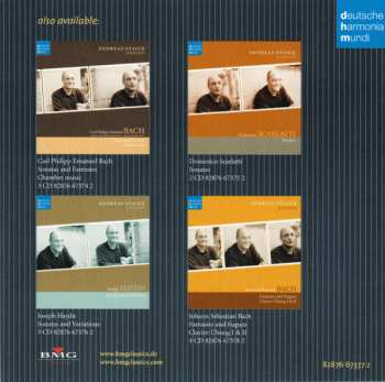 2CD/Coffret Andreas Staier: Sonatas (Fantasia And Fugue)