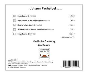 CD Johann Pachelbel: Magnificat II