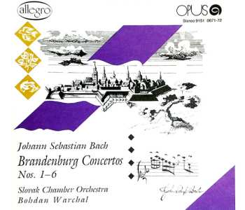 2CD Johann Sebastian Bach: Brandenburg Concertos Nos. 1–6