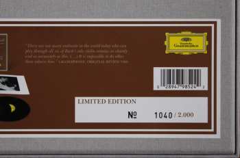 3LP/Coffret Johann Sebastian Bach: 6 Sonaten Und Partiten Für Violine Solo BWV 1001-1006 LTD | NUM
