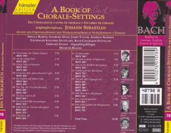 CD Johann Sebastian Bach: A Book Of Chorale-Settings For Johann Sebastian: Advent And Christmas