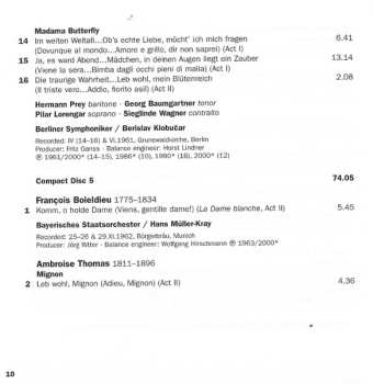 6CD/Coffret Johann Sebastian Bach: A Poet Among Tenors LTD