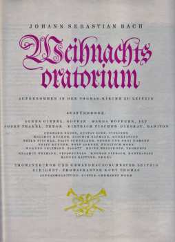 4LP/Coffret Johann Sebastian Bach: Weihnachtsoratorium