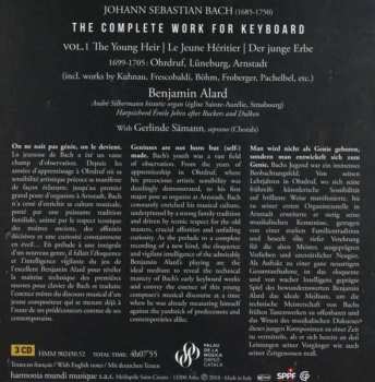 3CD/Coffret Johann Sebastian Bach: The Complete Works For Keyboard 1: The Young Heir