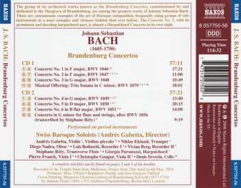 2CD Johann Sebastian Bach: Brandenburg Concertos