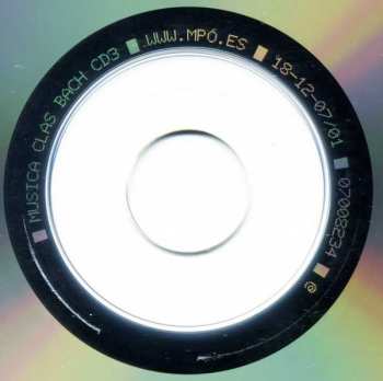 CD Johann Sebastian Bach: Concertos Brandebourgeois N°4, 5 & 6