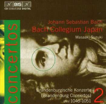 2CD Johann Sebastian Bach: Brandenburgische Konzerte (Brandenburg Concertos) BWV 1046-1051