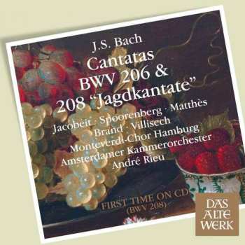Album Johann Sebastian Bach: Cantatas BWV 206 & 208 "Jagdkantate"