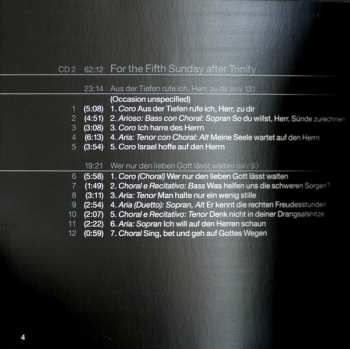 2CD Johann Sebastian Bach: Cantatas Vol. 03: Tewkesbury / Mühlhausen