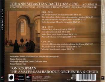 3CD Johann Sebastian Bach: Cantatas Vol. 18 