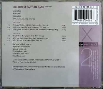2CD Johann Sebastian Bach: Cantatas 39, 73, 93, 105, 107, 131