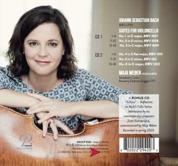 2CD Johann Sebastian Bach: Cello Suites 1-6