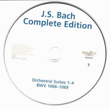 142CD/Coffret Johann Sebastian Bach: Complete Edition · Gesamtwerk · L'Œuvre Intégrale