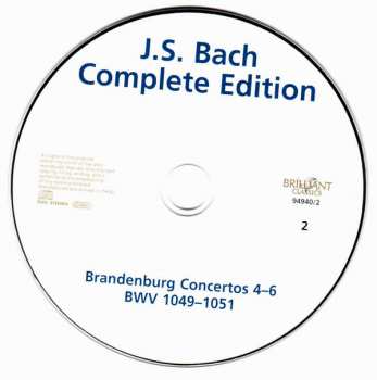 142CD/Coffret Johann Sebastian Bach: Complete Edition · Gesamtwerk · L'Œuvre Intégrale