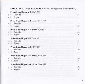 15CD/Coffret Johann Sebastian Bach: Complete Works For Organ