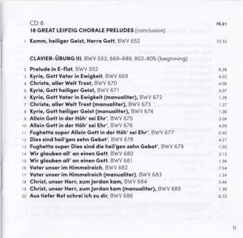 15CD/Coffret Johann Sebastian Bach: Complete Works For Organ