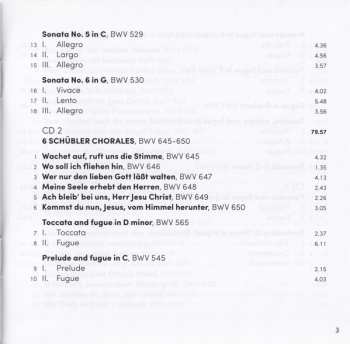 15CD/Coffret Johann Sebastian Bach: Complete Works For Organ