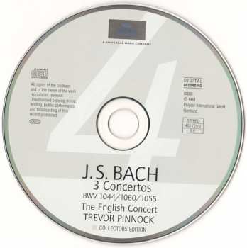 5CD/Coffret Johann Sebastian Bach: Concertos