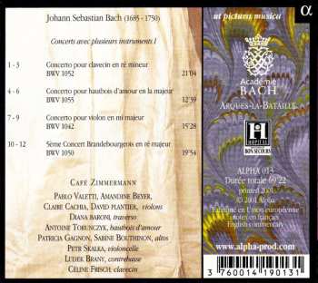 CD Johann Sebastian Bach: Concerts Avec Plusieurs Instruments I