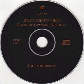 CD Johann Sebastian Bach: Concerts Avec Plusieurs Instruments I
