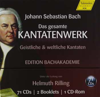 72CD/Coffret Johann Sebastian Bach: Das Gesamte Kantatenwerk - The Complete Cantatas