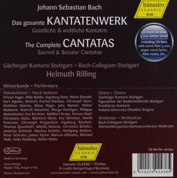 72CD/Coffret Johann Sebastian Bach: Das Gesamte Kantatenwerk - The Complete Cantatas