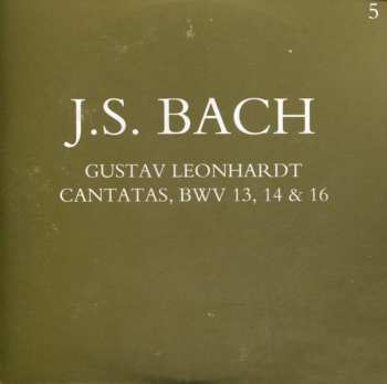 60CD/Coffret Johann Sebastian Bach: The Sacred Cantatas = Les Cantates Sacrées = Die Geistlichen Kantaten