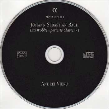 2CD Johann Sebastian Bach: Das Wohltemperierte Clavier - I