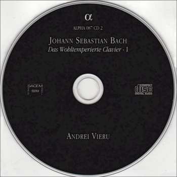 2CD Johann Sebastian Bach: Das Wohltemperierte Clavier - I