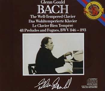 3CD Johann Sebastian Bach: The Well-Tempered Clavier, 48 Preludes And Fugues, BWV 846 - 893