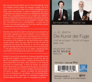 CD Johann Sebastian Bach: Die Kunst Der Fuge
