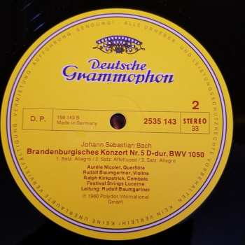 LP Brandenburg Concertos Nos. 2 • 3 • 5
