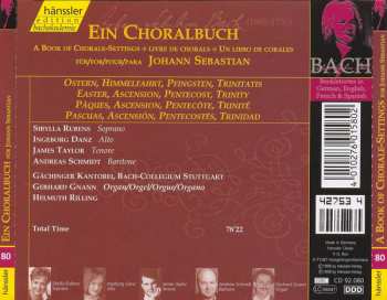 CD Johann Sebastian Bach: A Book Of Chorale-Settings For Johann Sebastian: Easter, Ascension, Pentecost, Trinity