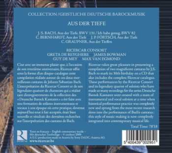 CD Johann Sebastian Bach: Aus der Tiefe