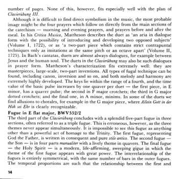 2CD Johann Sebastian Bach: Clavierübung III / Concerto In D Minor / Trio Sonata In C / Toccata In E