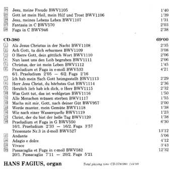 2CD Johann Sebastian Bach: The Neumeister Chorales / Prelude And Fugues / Passacaglia In C Minor / Trio Sonata In D Minor / Fantasia Concerto In G