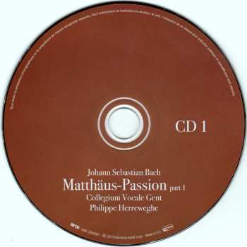 5CD/Coffret Johann Sebastian Bach: Johannes-Passion • Matthäus-Passion