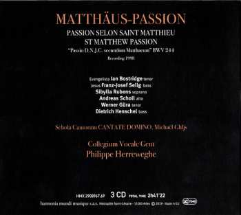 5CD/Coffret Johann Sebastian Bach: Johannes-Passion • Matthäus-Passion