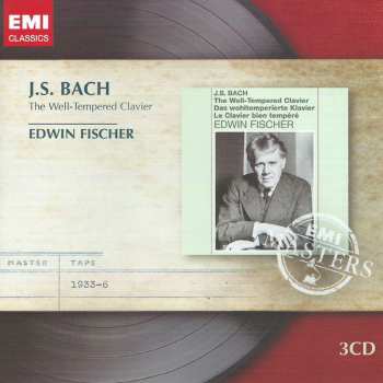 3CD Johann Sebastian Bach: The Well-Tempered Clavier