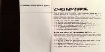CD Johann Sebastian Bach: L’Epiphanie Bach Cantates 81:: 72:: 156:: 155