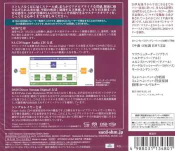 2SACD Johann Sebastian Bach: Missa Symbolum Nicenum Sanctus Osanna, Benedictus, Agnus Dei Et Dona Nobis Pacem (Messe In H-Moll) BWV 232 LTD