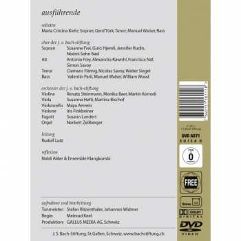 DVD Johann Sebastian Bach: Nun Komm, Der Heiden Heiland