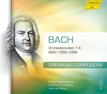 2CD Johann Sebastian Bach: J.S.Bach:Vier Orchestersuiten Nr.1〜Nr.4 BWV 1066-1069