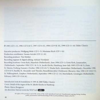 16CD/Coffret Johann Sebastian Bach: Organ Works