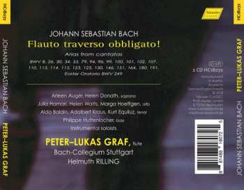 2CD Johann Sebastian Bach: Flauto Traverso Obbligato!