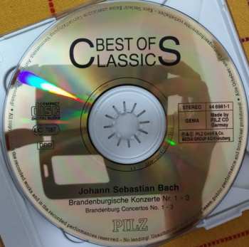 2CD Johann Sebastian Bach: Brandenburgische Konzerte Nr. 1-6