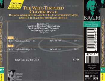 2CD Johann Sebastian Bach: The Well-Tempered Clavier: Book 2 