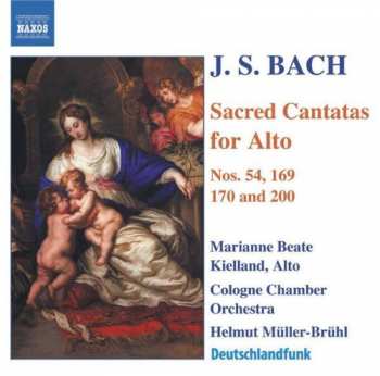 CD Johann Sebastian Bach: Sacred Cantatas For Alto 