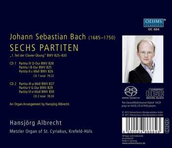 2SACD Johann Sebastian Bach: Sechs Partiten ("Clavier-Übung" Part I)