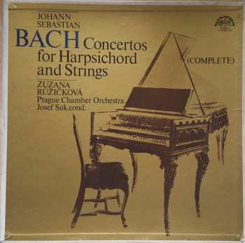 3LP/Coffret Johann Sebastian Bach: Concertos For Harpsichord And Strings (Complete) (3xLP + BOX + INSERT)